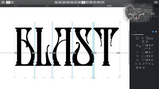 Affinity Designer & Glyphs App - Font creation