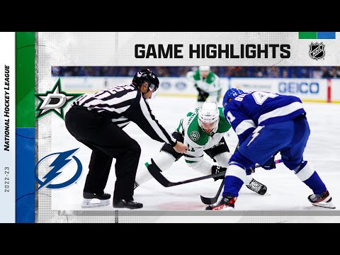 Stars @ Lightning 11/15 | NHL Highlights 2022