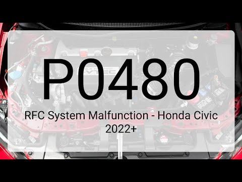 DTC P0480: RFC System Malfunction - Honda Civic 2022+