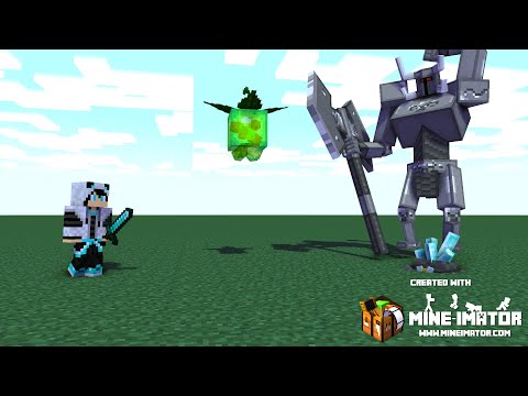 I fought the top 3 overpowered minecraft bosses 🤯😎 || MCPE #minecraft #video #gaming #pvp