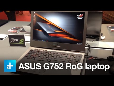 ASUS Republic of Gamers G752 laptop Hands On - IFA 2015