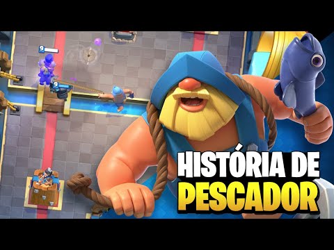 HistoÌria de PESCADOR no Clash Royale