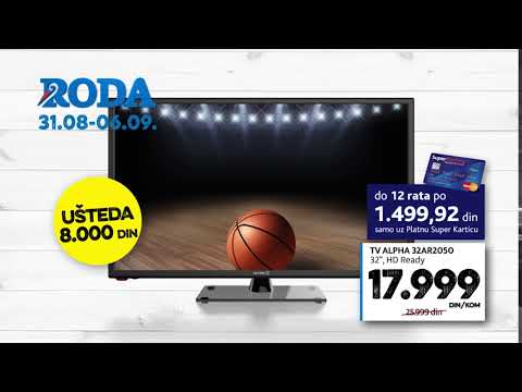 Roda akcija 31.08 - 6.09.2017.