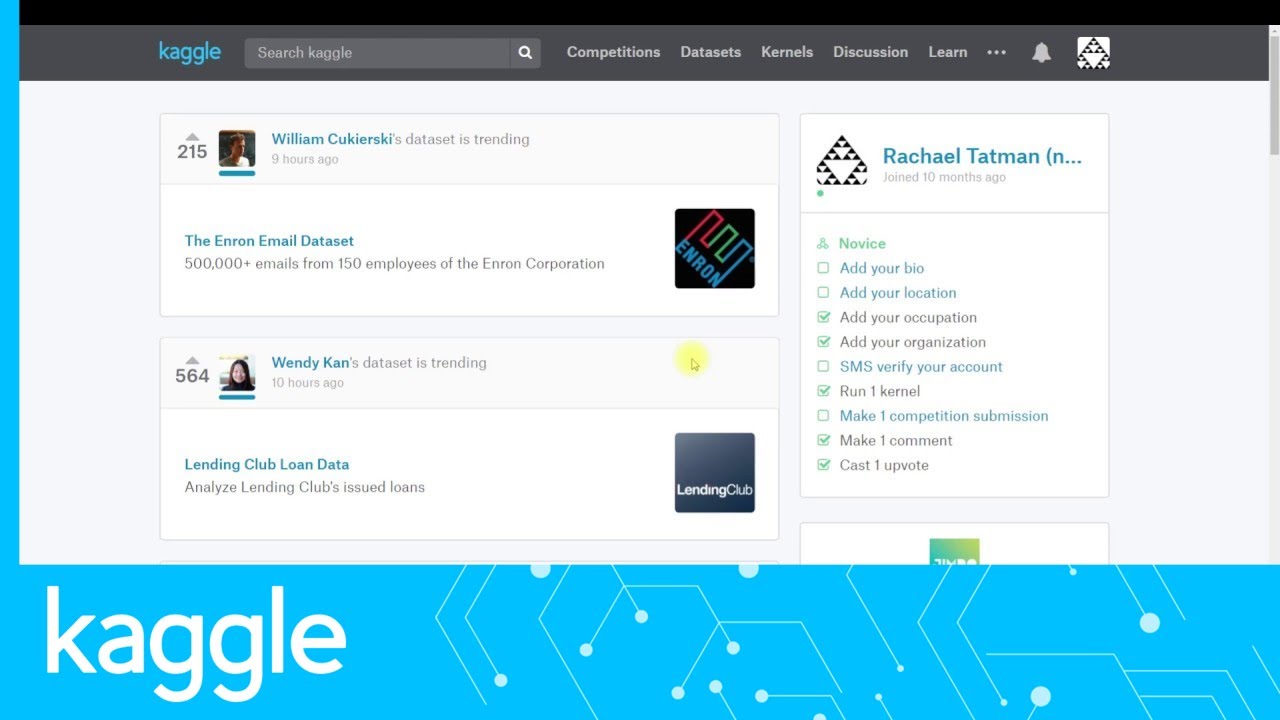 Getting Started on Kaggle: A quick tour | Kaggle