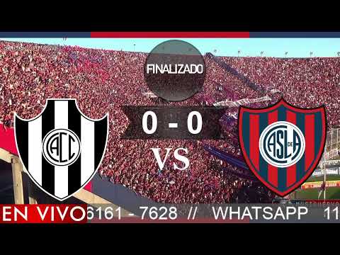 EN VIVO - CENTRAL CORDOBA VS SAN LORENZO ¡RELATO EMOCIONANTE Y REACCIONES! - DOMINGO 14-04-24