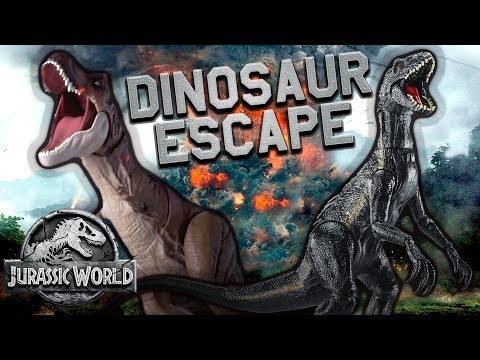 Jurassic World Dinosaur Escape - Official Lyric Video | Mattel Action!