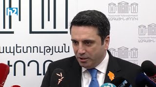 Ինոագենտ եք ասում լրագրողներին․ կարող ա քո՞ ասուլիսն ա․ Ալեն Սիմոնյանը հունից դուրս եկավ, հեռացավ