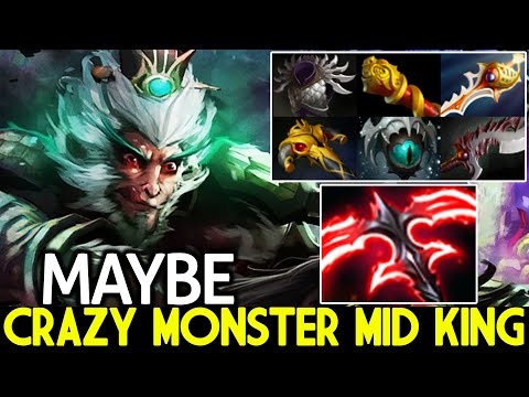 MAYBE [Monkey King] Crazy Monster Mid King Full Physical Damage Dota 2