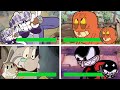 All Cuphead Fan Made Bosses With Health Bar 4 Bosses