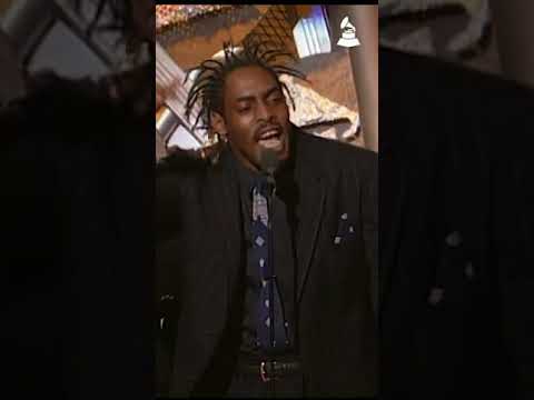 #GRAMMYRewind ⏪️ #Coolio wins his first GRAMMY in 1996 for "Gangsta's Paradise."
