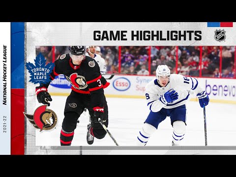 Maple Leafs @ Senators 10/14/21 | NHL Highlights