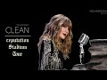Taylor Swift - Clean (Miss Americana's speech + live/Reputation Stadium Tour 2018) (4K Remastered)