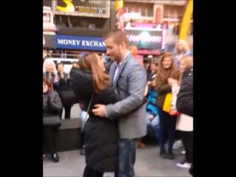 Kurt Borst Music Marriage Proposal Times Square NYC