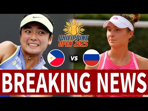 WHOLE RUSSIA SHOCKED! Alexandra Eala DESTROYS 6-Time ITF Champion Alina Charaeva in Epic Showdown!