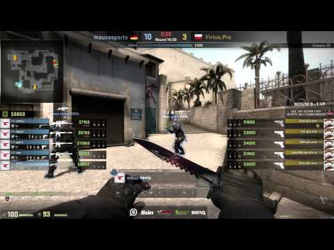 Gfinity 2015 Summer Masters 1 - Virtus.Pro vs Mouz | Map 2, Mirage