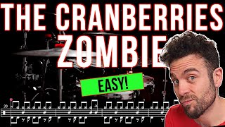 Download lagu The Cranberries - Zombie - Drum cover (with scrolling drum score) mp3