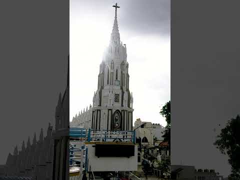 Explore St. Mary's Basilica Bengaluru, Karnataka | India Tour | Stunning Drone View