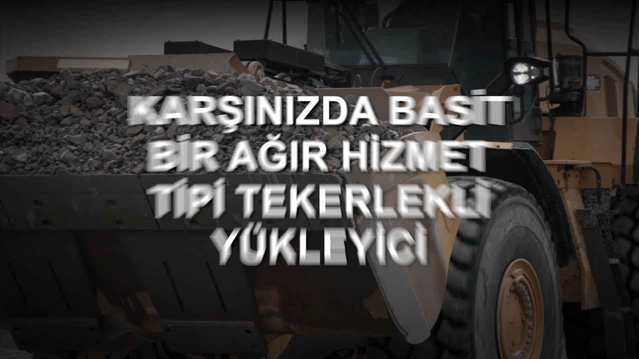 Karşınızda Cat 980 GC Tekerlekli Yükleyici - Kullanımı kolay.  Dayanıklı.