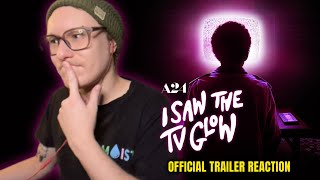 I Saw the TV Glow - Official Trailer REACTION