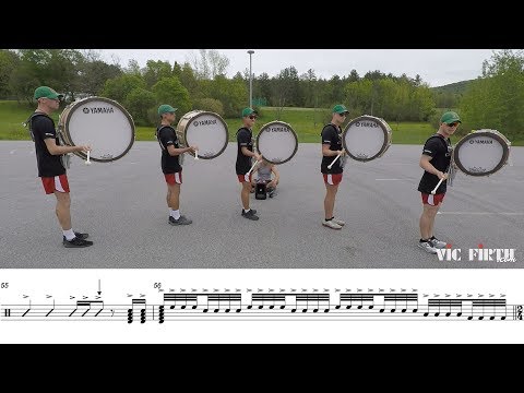 2019 Boston Crusaders Basses - LEARN THE MUSIC to "Part 2"