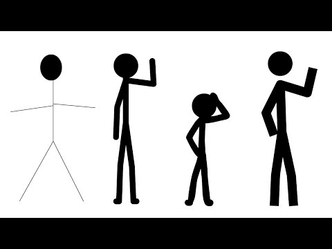 Creating Stick Figures for Flash Animation
