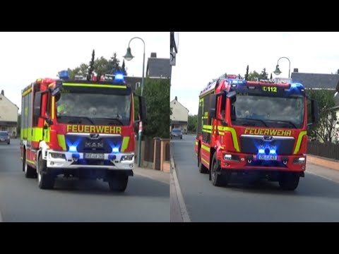 🚨 LF 20 KatS + HLF 10 Feuerwehr Langenwetzendorf