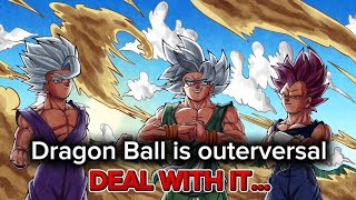 Outerversal Goku scale