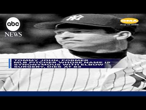 Tommy John, MLB pitcher whose name became synonymous with elbow surgery, dies at 83