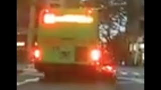 2022.01.21 高雄市鳳山區保泰路 小碰撞（當要左轉的公車遇上要右轉的三輪車