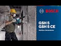 Martillo Demoledor Bosch GSH 5 | Video