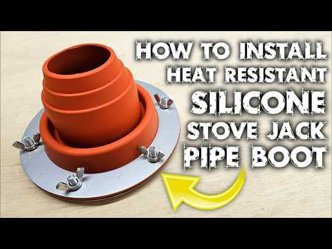HOW TO INSTALL A SILICONE STOVE JACK BOOT IN YOUR TENT Waterproof Fireproof Airtight Safe
