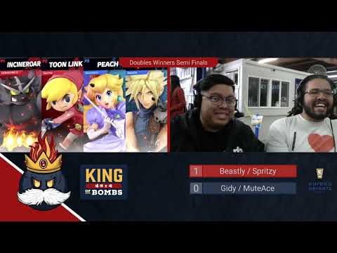 King of Bombs 1: Gidy/MuteAce vs Beastly/Spritz - Doubles Winners Semi Finals