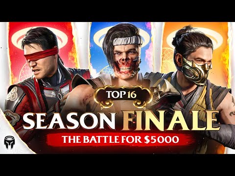 $5000 BATTLE: THE CRAZIEST TOP 16 SEASON FINALE EVER! (BIG UPSETS) - Mortal Kombat 1