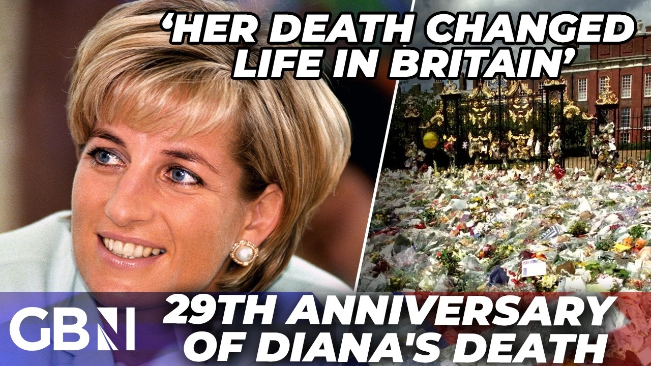 Video: GB News marks Diana's 1997 death anniversary days after Harry and Meghan settle in UK