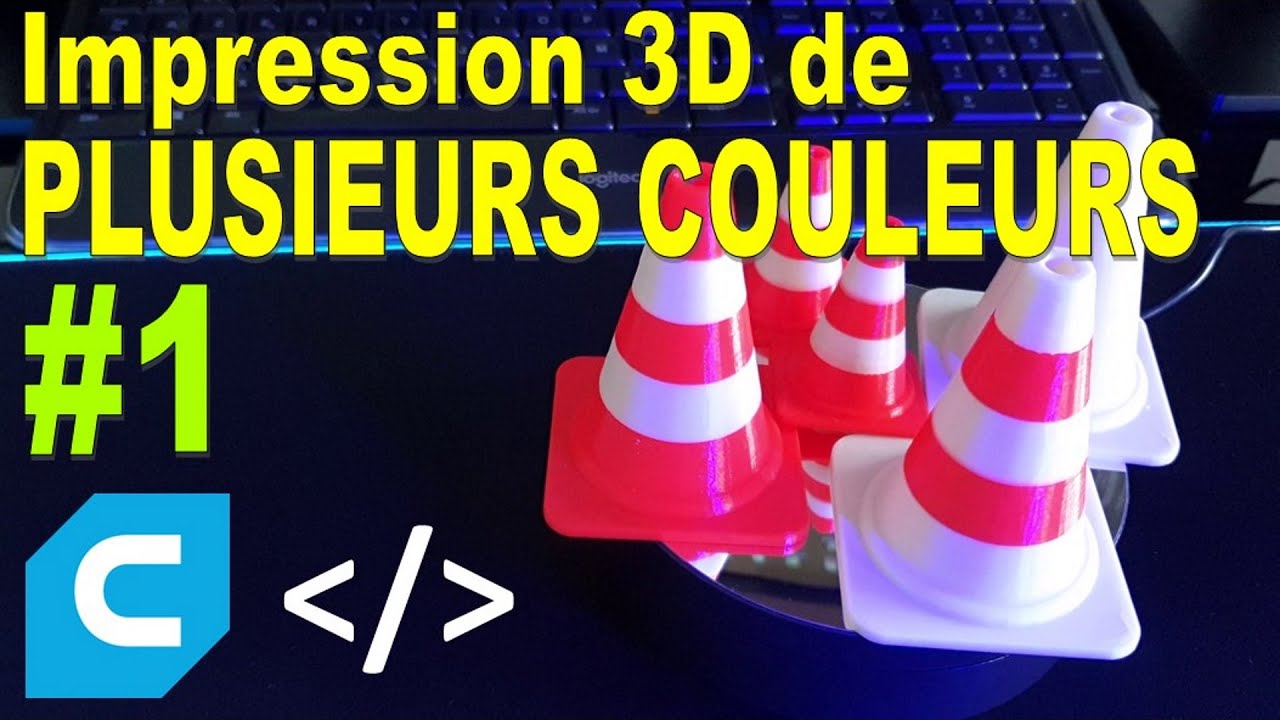 Impression 3D de plusieurs couleurs #1 - Script Cura