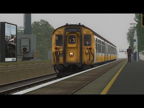 Connex Class 411 Departs - Walton On Thames - 18/06/23