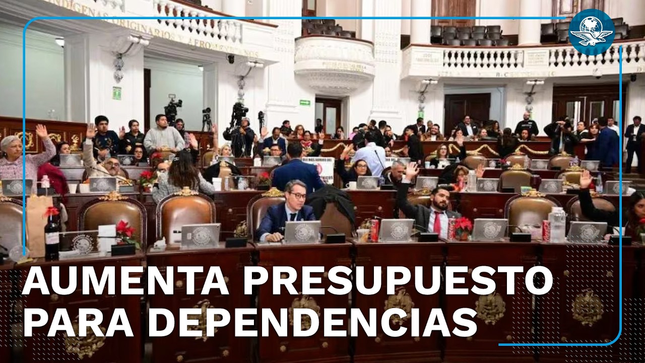 CDMX aprueba presupuesto 2026 de más de 131 mil mdp ¿en qué se gastará?