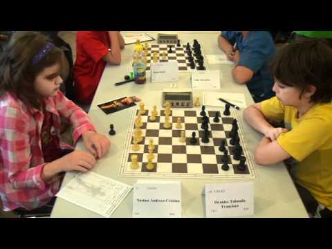 U10 9.1.  Andreea-Cristina Nastase  - Francisco  Orantes Taboada  ½ - ½