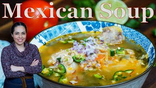 How to make CALDO DE POLLO CON ARROZ / MEXICAN STYLE CHICKEN SOUP ...