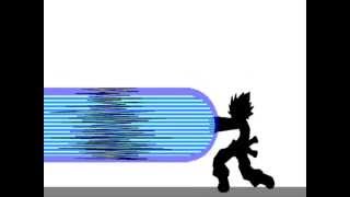 Epic DBZ Pivot fight Gogeta vs Broly Part 1