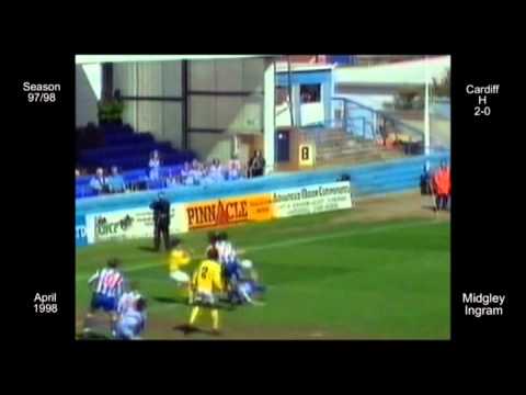 1997 - 98 Hartlepool FC 45 W Cardiff - Midgley Ingram