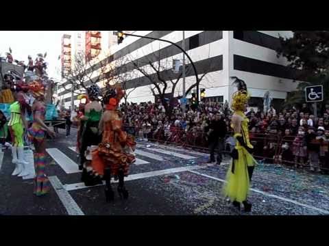 Espectaculos Drag Queen - Cabalgata de carnaval de Cádiz  2011.