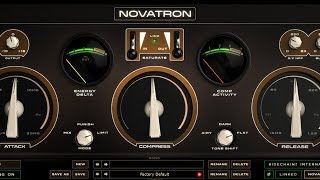 Video thumbnail for Best Compressor Plugin of 2017? Kush Novatron Demo by RealHomeRecording.com