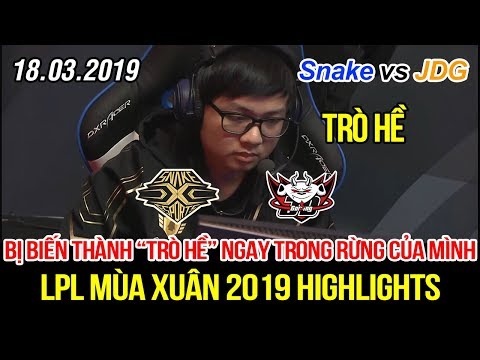 [LPL 2019] Snake vs JDG Game 3 Highlights | Thành "trò hề" ngay trong Rừng mình, màn trả thù quá cay
