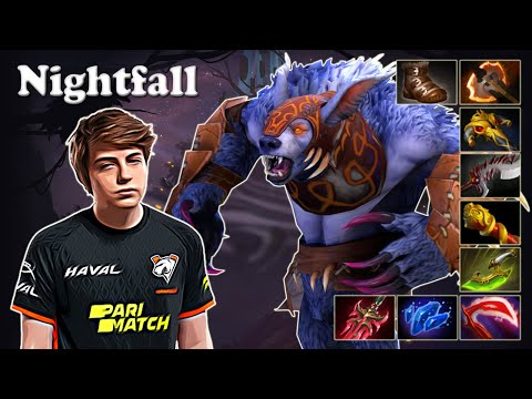 Nightfall - Ursa Safelane | Dota 2 7.29c Gameplay