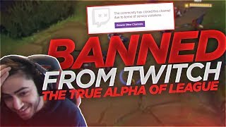 Yassuo | BANNED FROM TWITCH! THE TRUE ALPHA OF LEAGUE