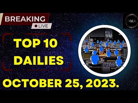 TOP 10 DAILIES___OCTOBER 25, 2023.#education#views#today_breaking_news#viral#upscenglishpreparation.