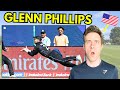 American REACTS To CRICKET Glenn Phillips SUPERMAN CATCHES