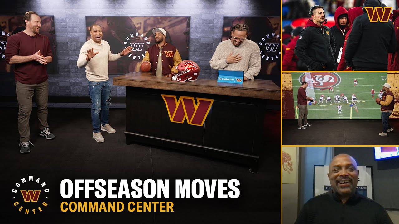 Breaking Down New OC David Blough Hire + Who Should Be Washington's Next DC? | Command Center | NFL