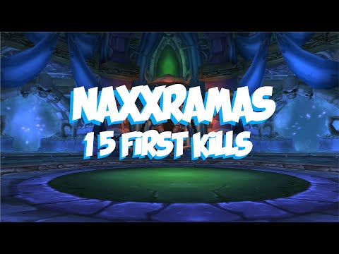 World of Warcraft Classic - Naxxramas - All Bosses - Priest POV - dog guild - EU - 15 first kills